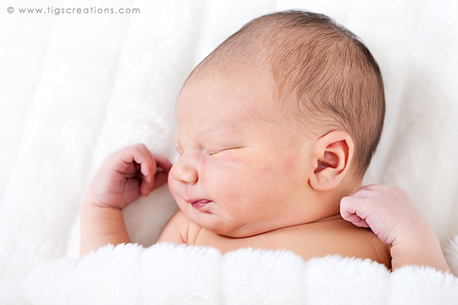 Newborn baby boy - Tigs Creations Photography