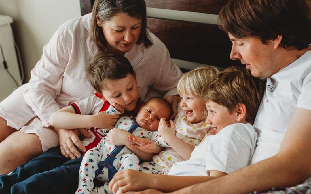 Family life at home with a new baby – Welcome, Robin!